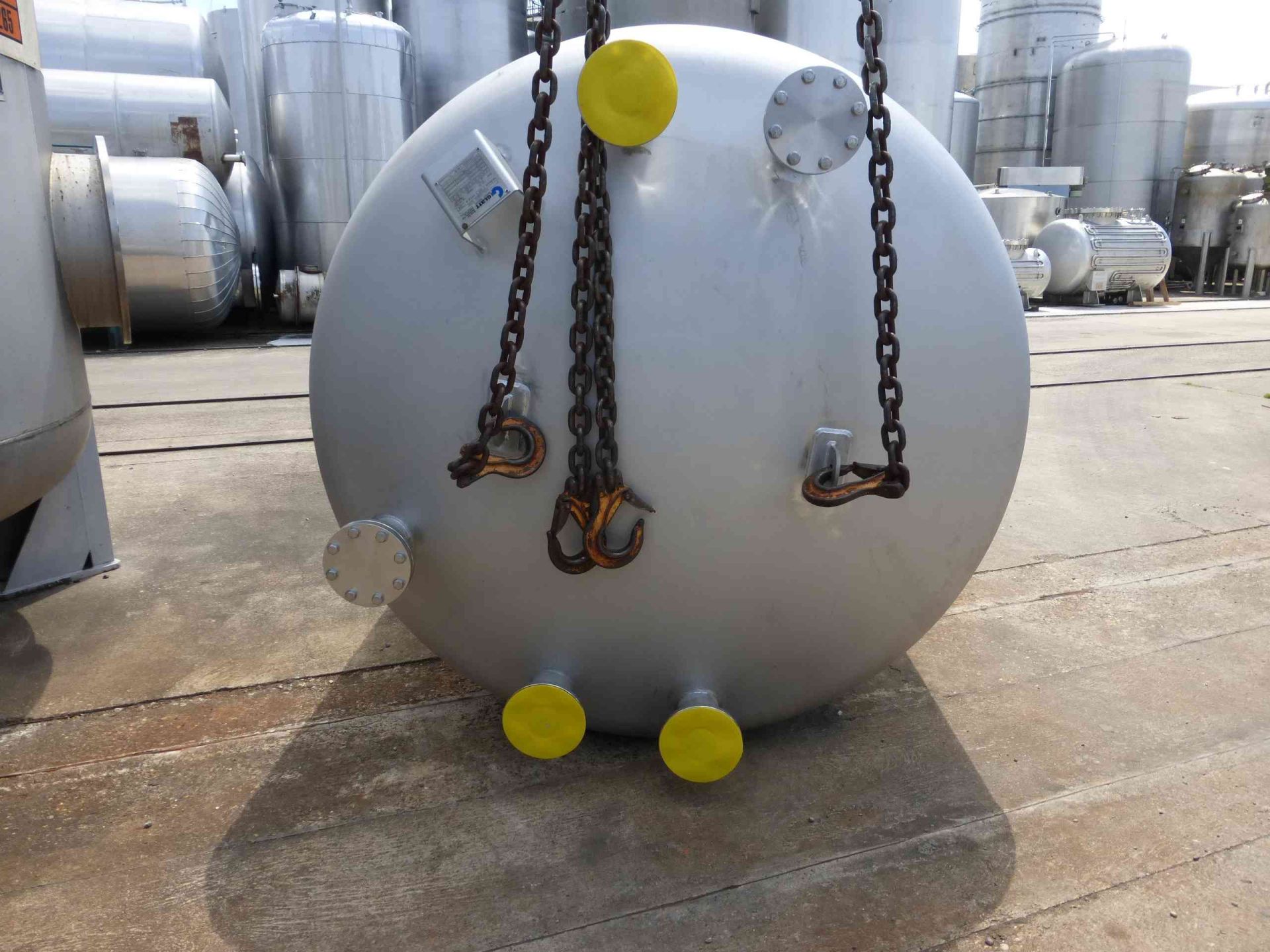 Druckbehälter aus Edelstahl (V4A), ungebraucht (3)