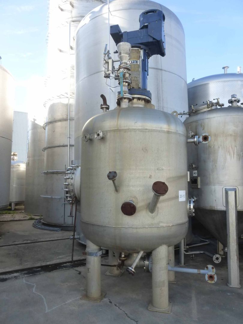 R&uuml;hrwerksbeh&auml;lter aus Edelstahl V4A, Druckbeh&auml;lter (1)