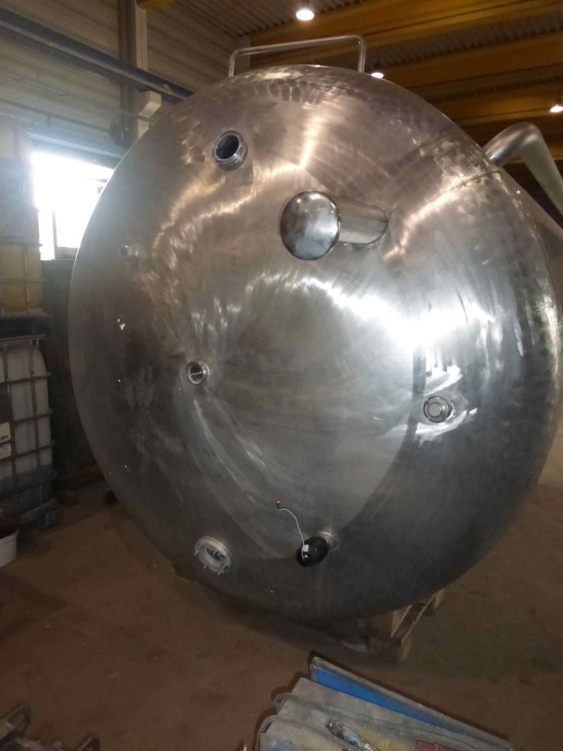 Lagerbehälter aus Edelstahl V2A, außen marmoriert (3)