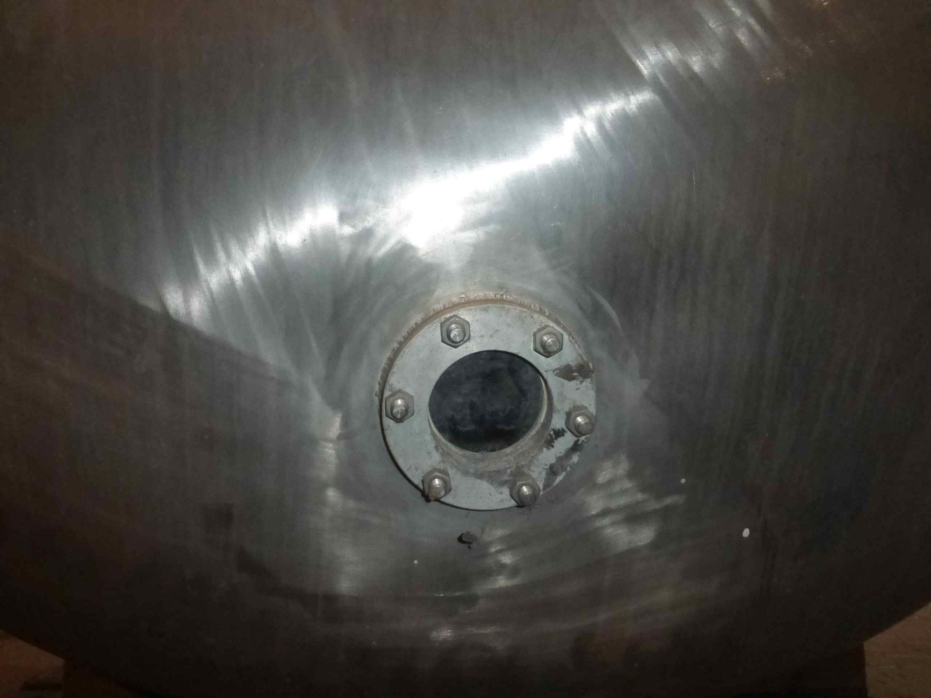 Lagerbehälter aus Edelstahl V2A, außen marmoriert (4)