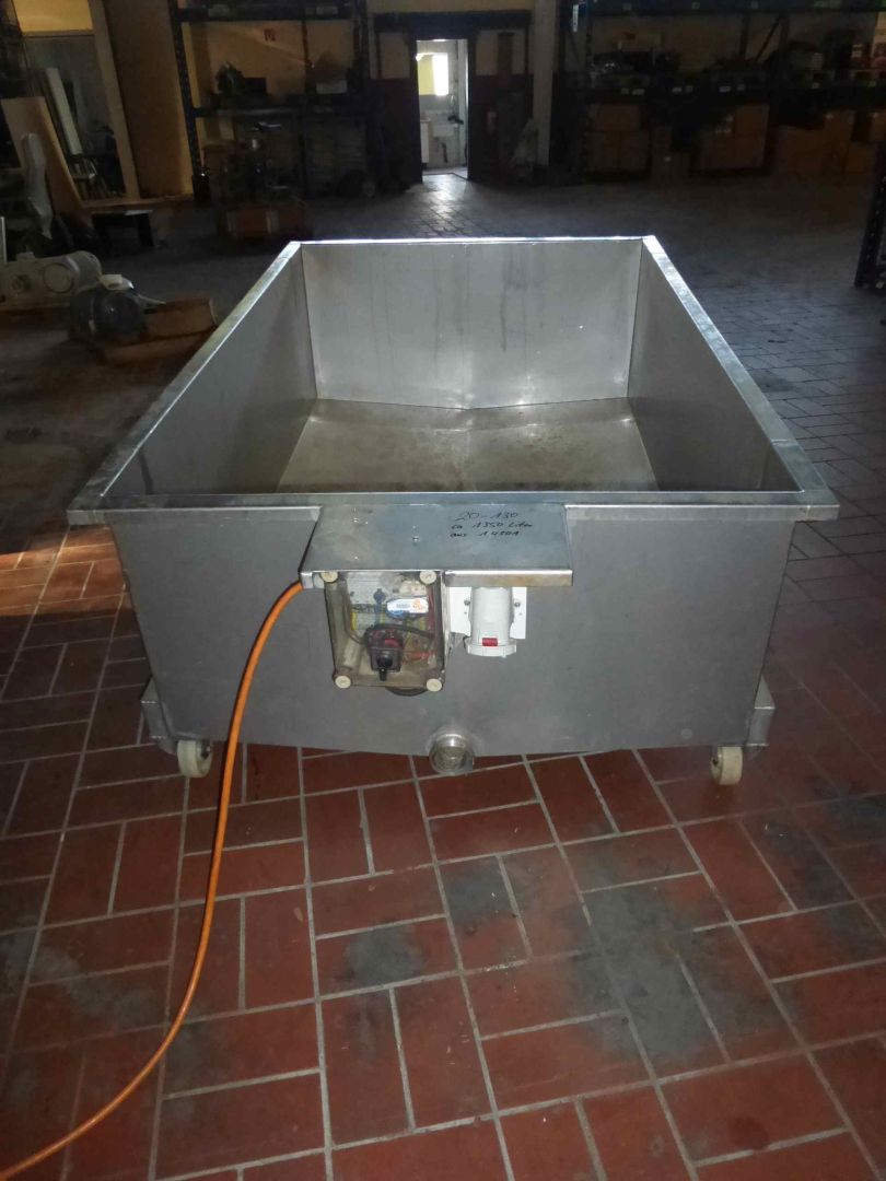 Maischewanne aus Edelstahl (V2A), WSt 1.4301 (1)