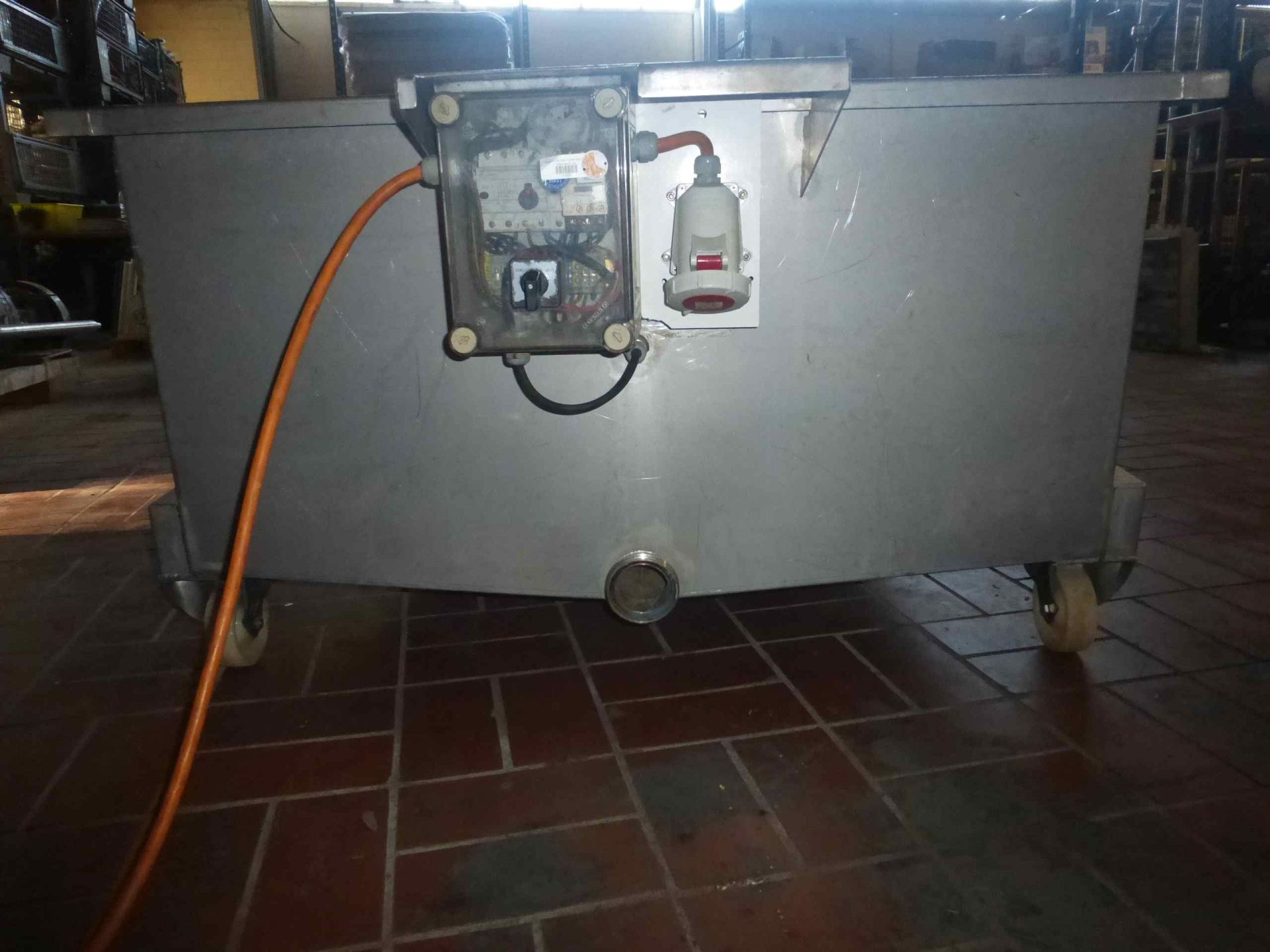 Maischewanne aus Edelstahl (V2A), WSt 1.4301 (2)