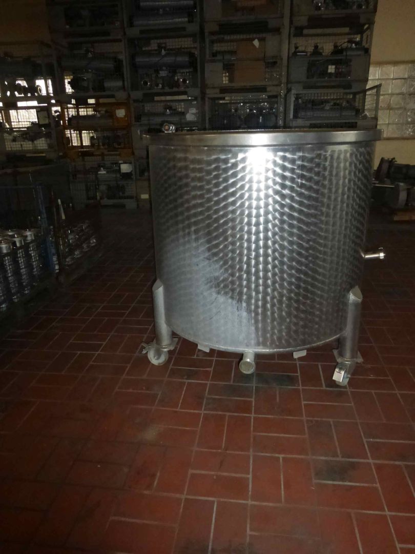 Transportbeh&auml;lter aus Edelstahl (V2A), oben offen (1)