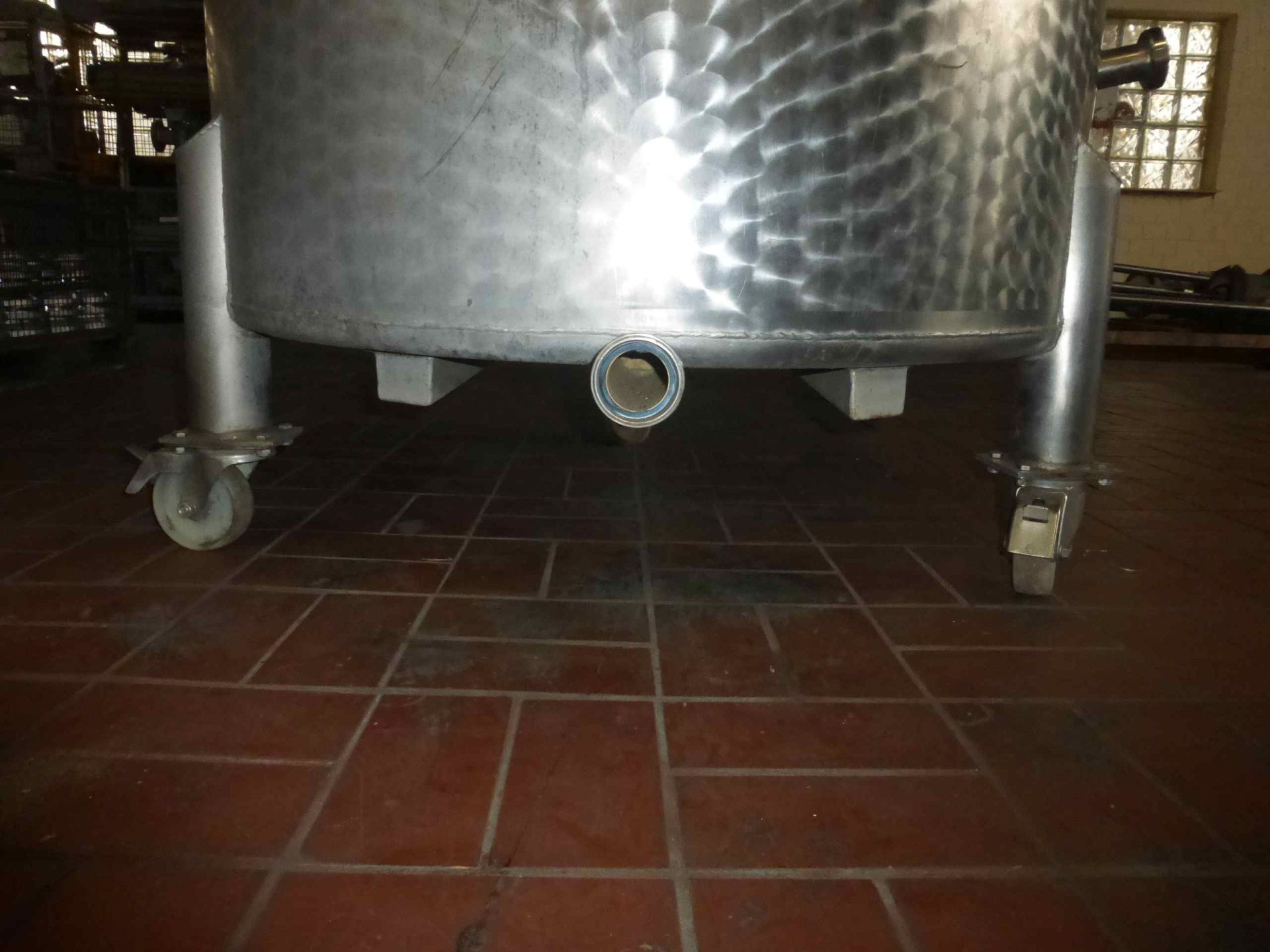 Transportbehälter aus Edelstahl (V2A), oben offen (2)