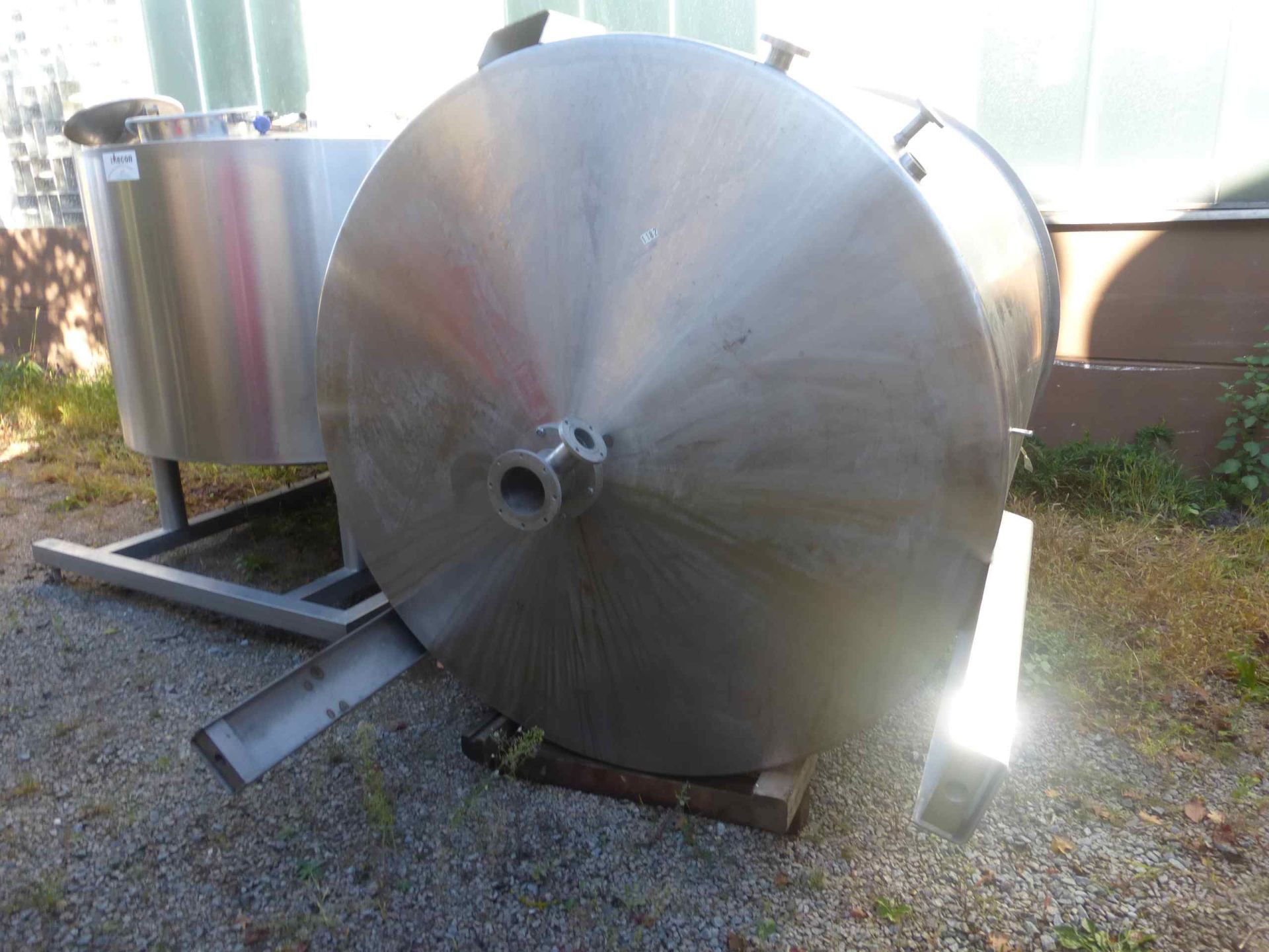 Rührwerksbehälter aus Edelstahl (V2A), WSt 1.4301 (3)