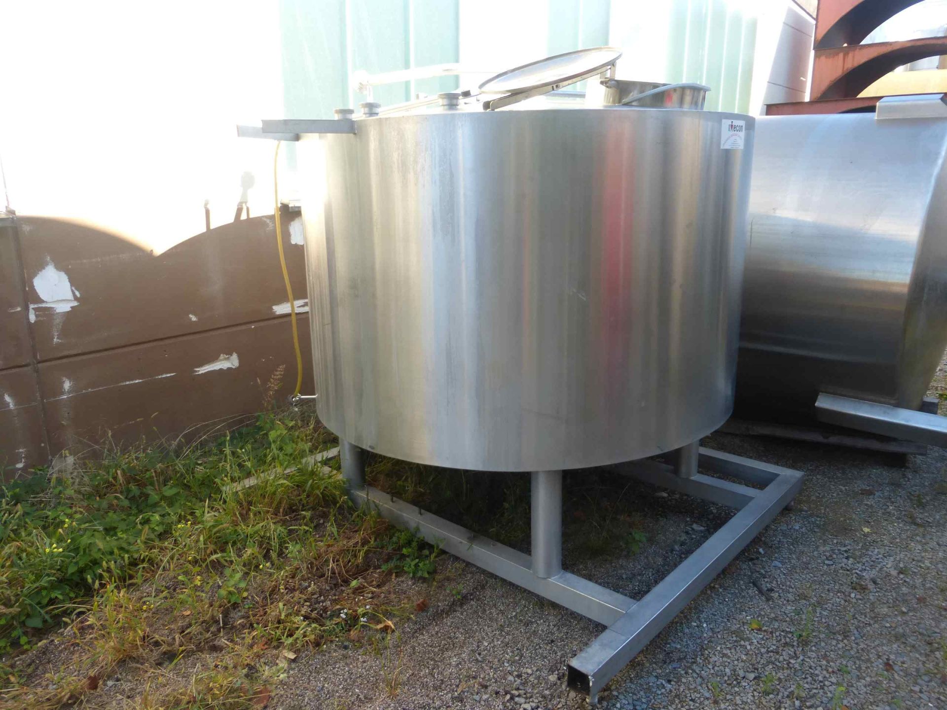 Lagerbeh&auml;lter aus Edelstahl (V2A), isoliert (1)