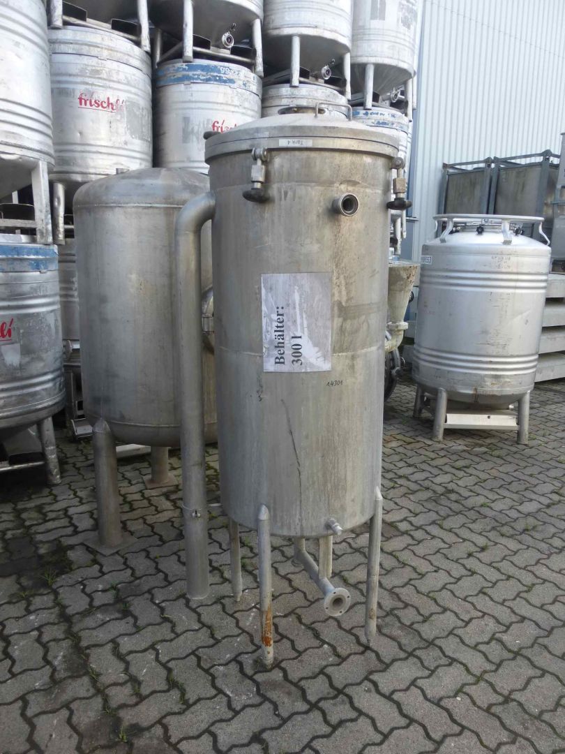 Lagerbeh&auml;lter aus Edelstahl (V2A), WSt. 1.4301 (1)