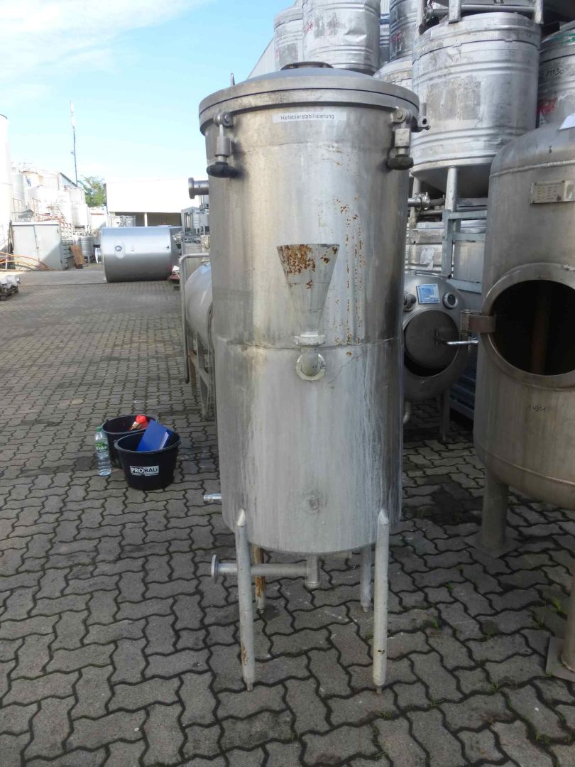 Lagerbehälter aus Edelstahl (V2A), WSt. 1.4301 (3)