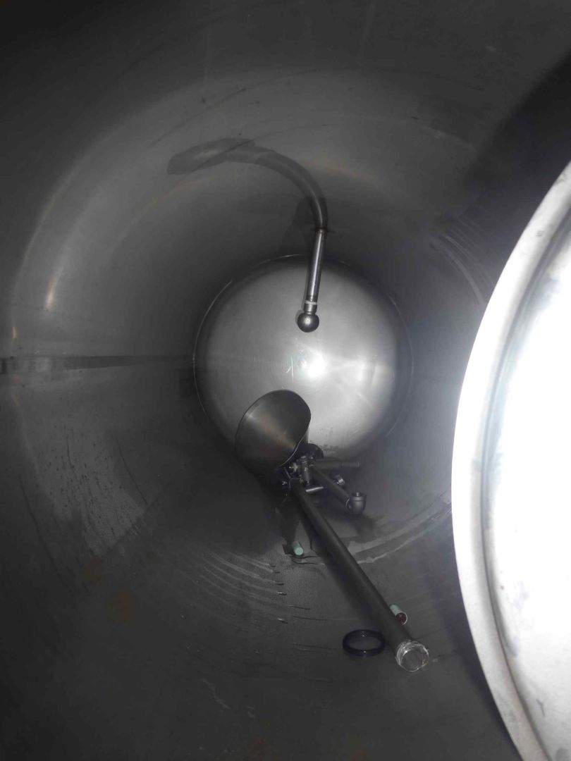 Druckbehälter aus Edelstahl V2A, liegend (4)