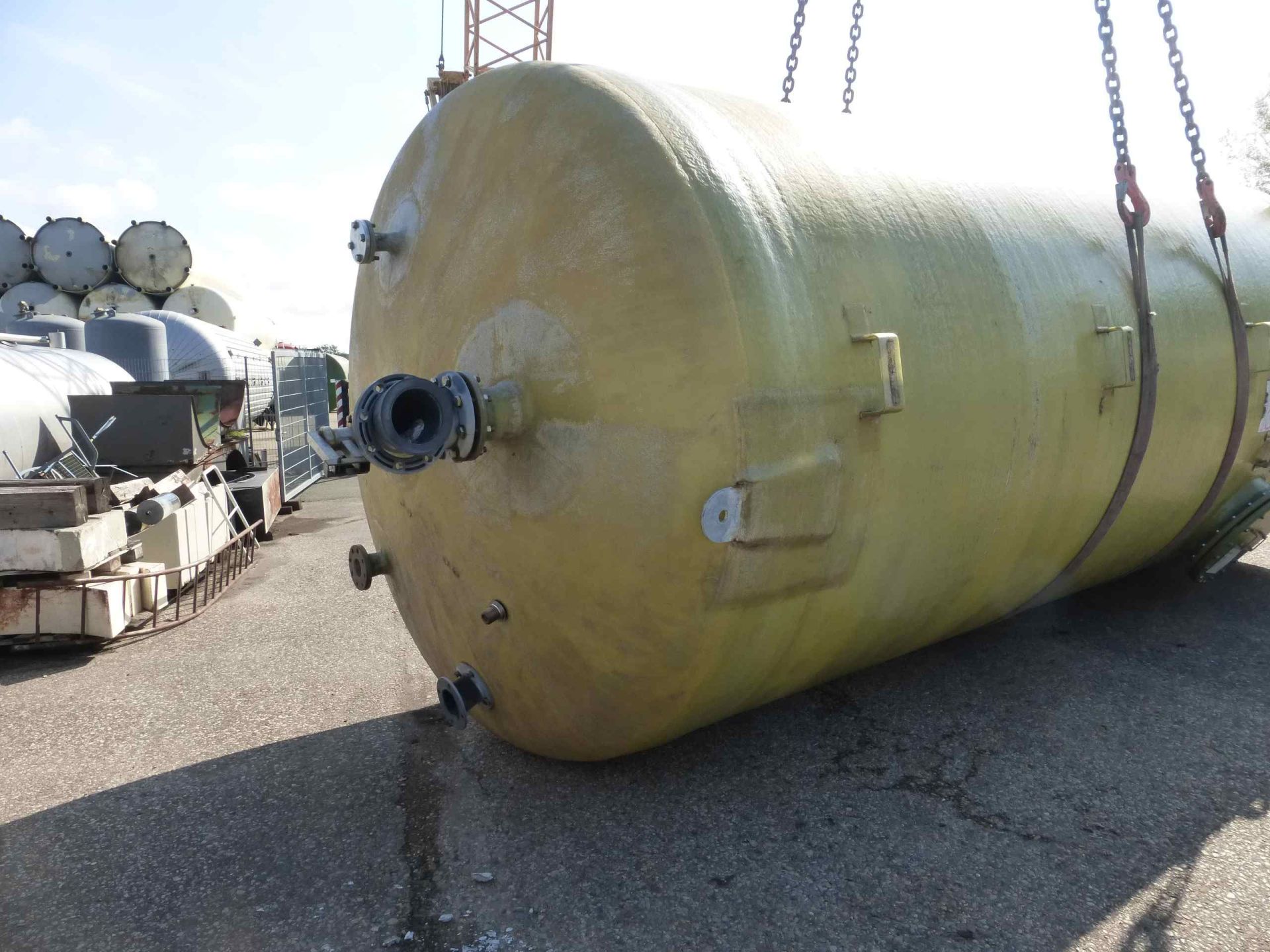 Lagerbehälter aus GFK, Flachboden mir 2% Gefälle (3)