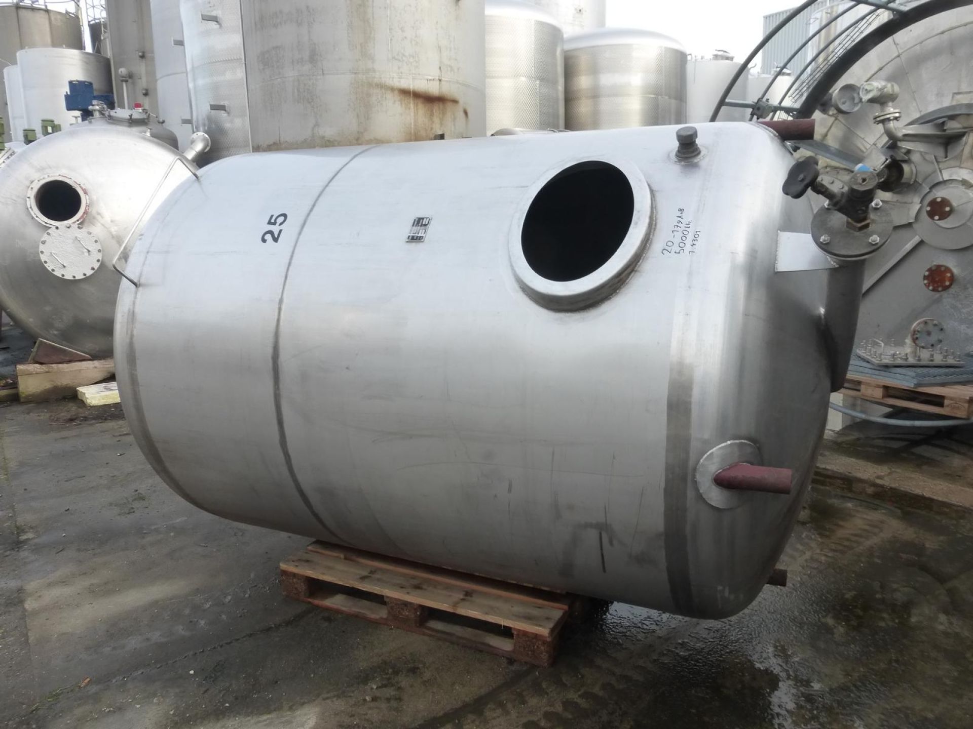 Lagerbeh&auml;lter aus Edelstahl (V2A), Weinlagertanks (1)