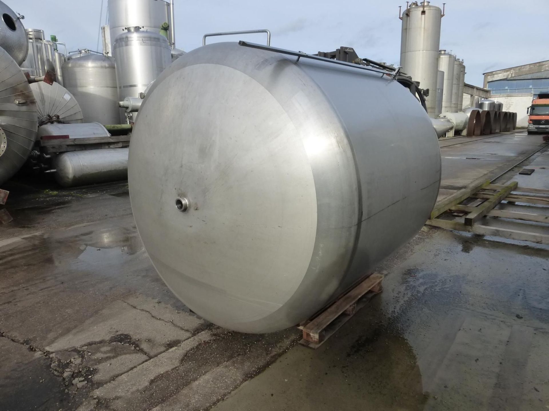 Lagerbehälter aus Edelstahl (V2A), Weinlagertanks (3)