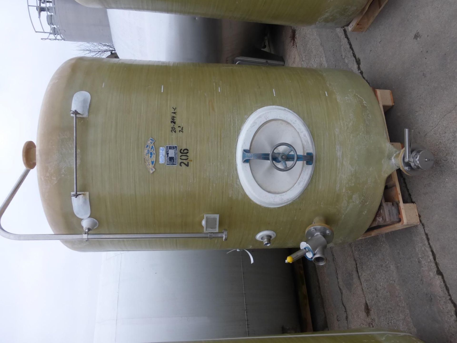 Lagerbehälter aus GFK, Flachboden (2)