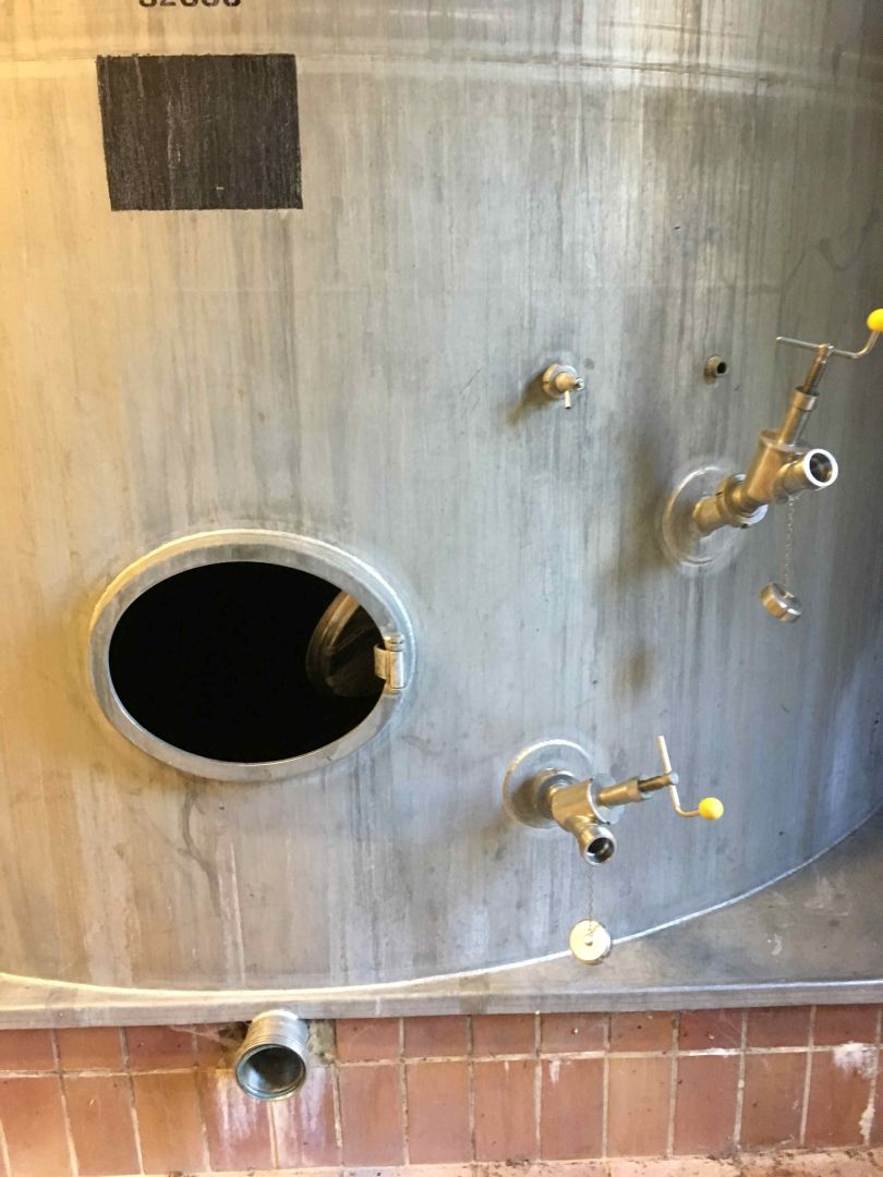 Lagerbehälter aus Edelstahl V2A, Flachboden (2)