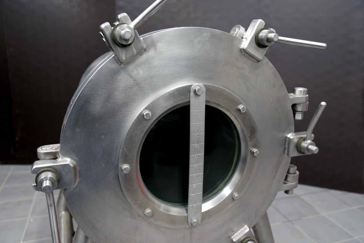 Druckbehälter aus Edelstahl (V2A), WSt 1.4301 (5)