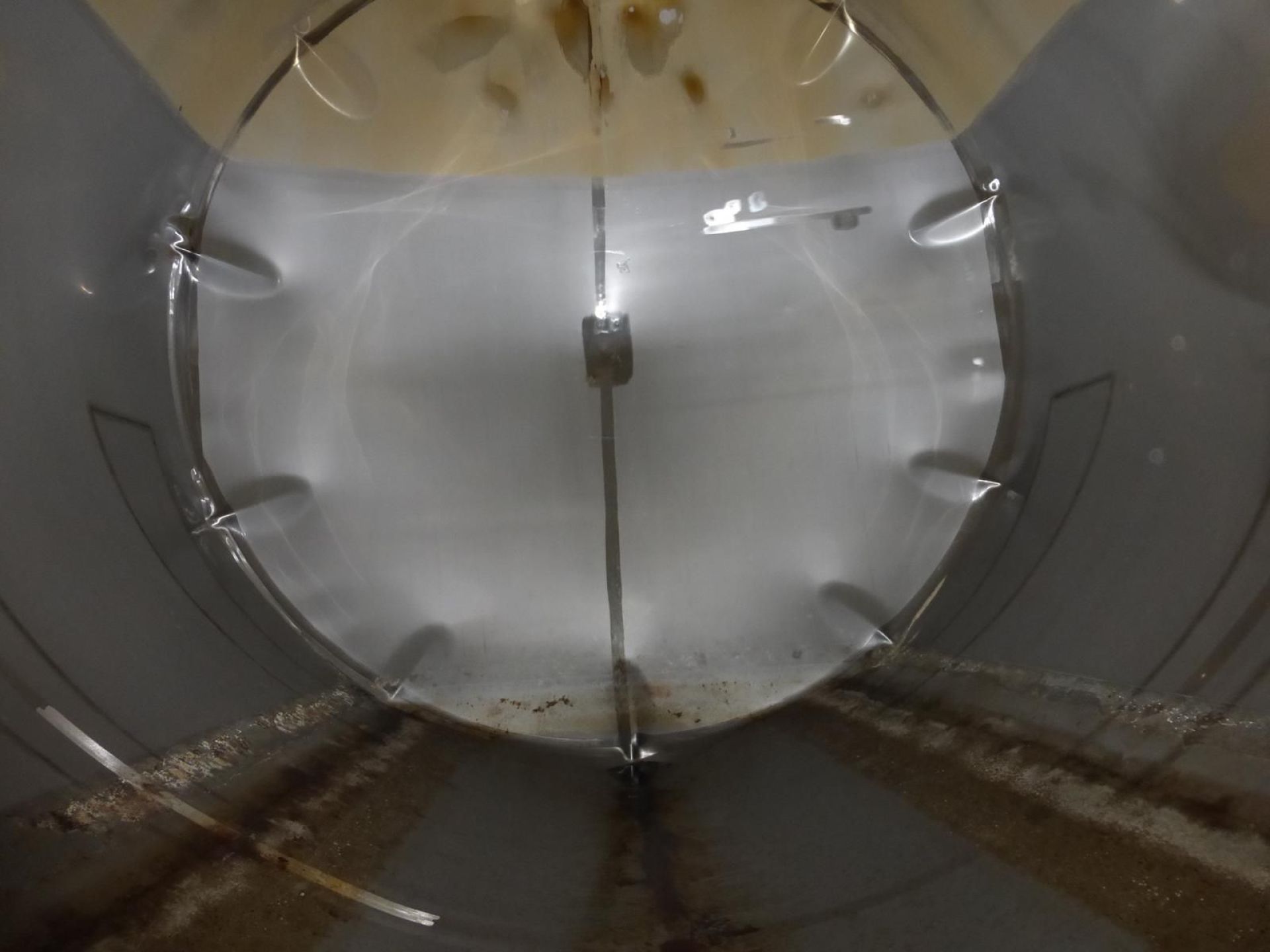 Lagerbehälter aus Edelstahl (V2A), liegend (4)