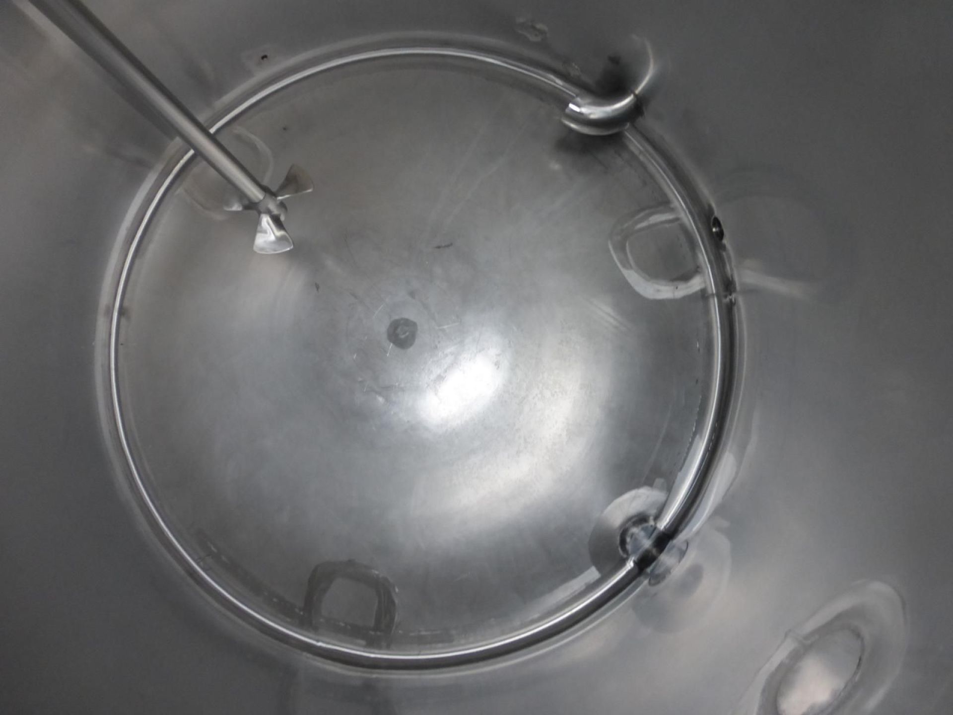 Rührwerksbehälter aus Edelstahl (V2A), stehend (4)