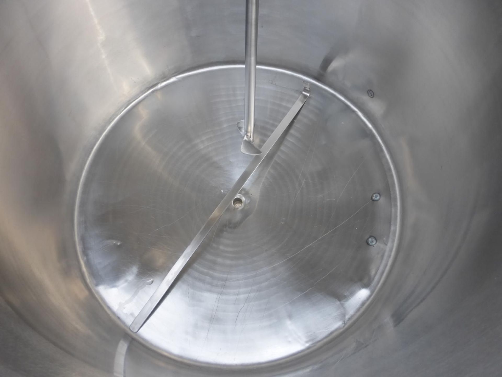 Rührwerksbehälter aus Edelstahl (V2A), stehend (4)