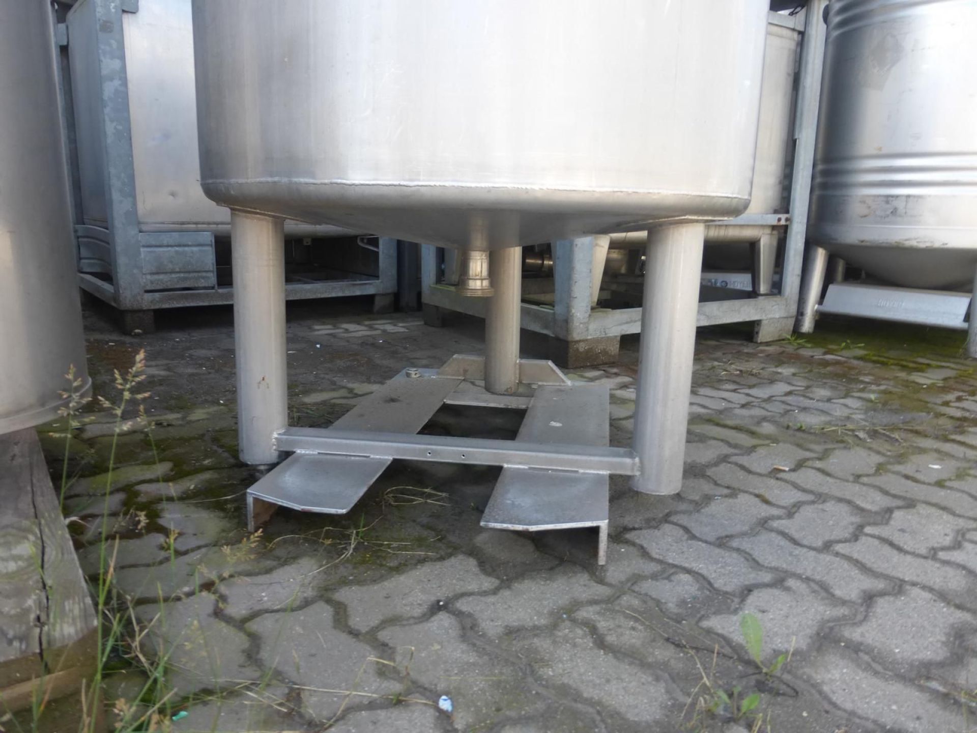 Edelstahlbehälter aus V2A, stehend (2)