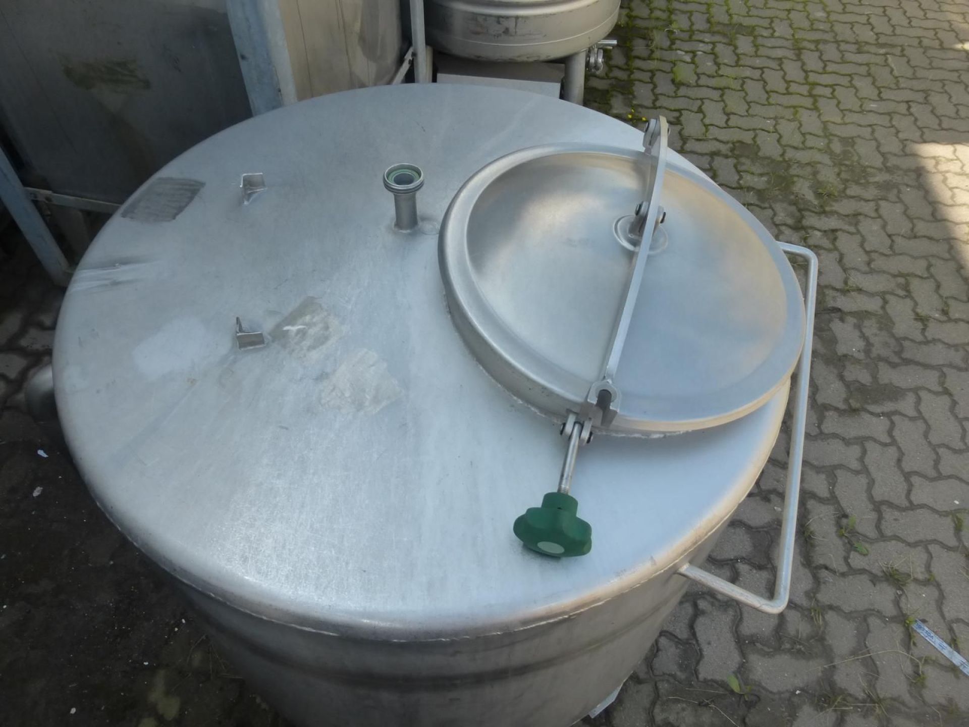 Edelstahlbehälter aus V2A, stehend (3)