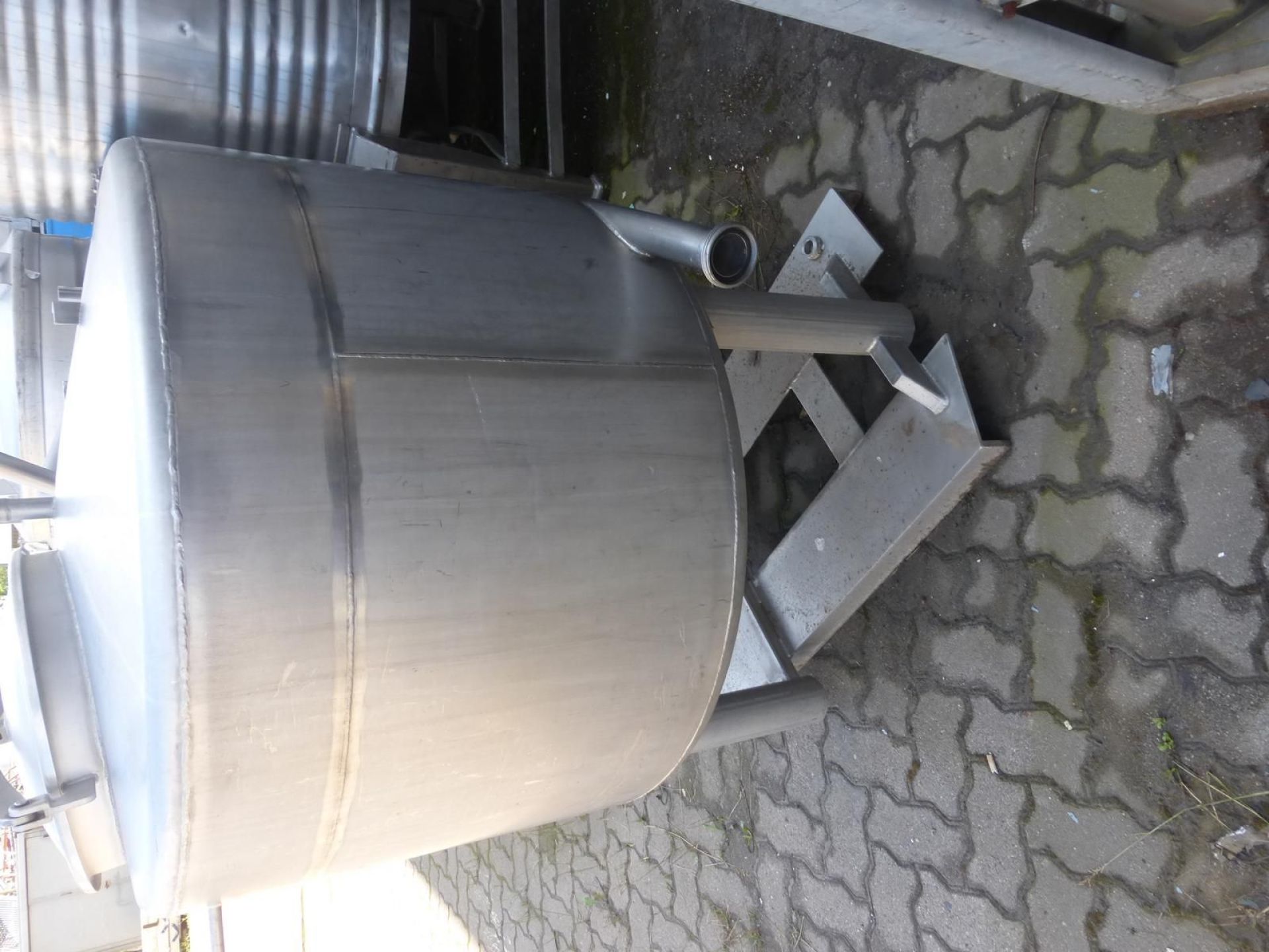 Edelstahlbehälter aus V2A, stehend (4)