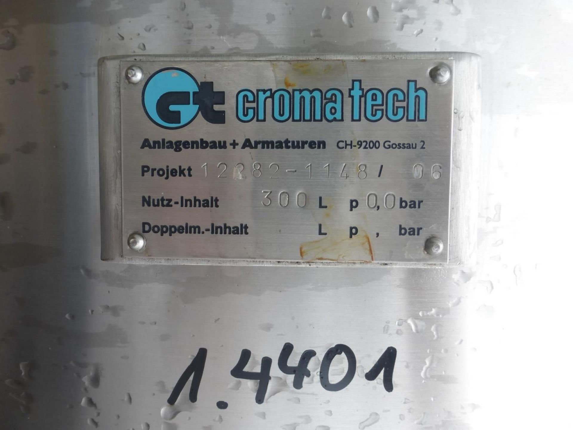 Edelstahl-Rührwerkbehälter aus V4A, stehend (4)