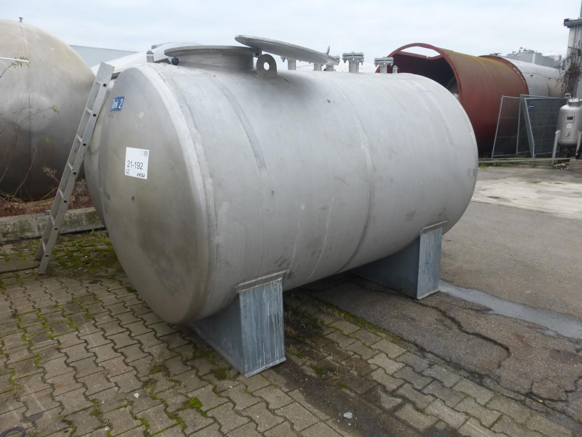 Lagerbeh&auml;lter DIN 6616/2, Edelstahl (1)