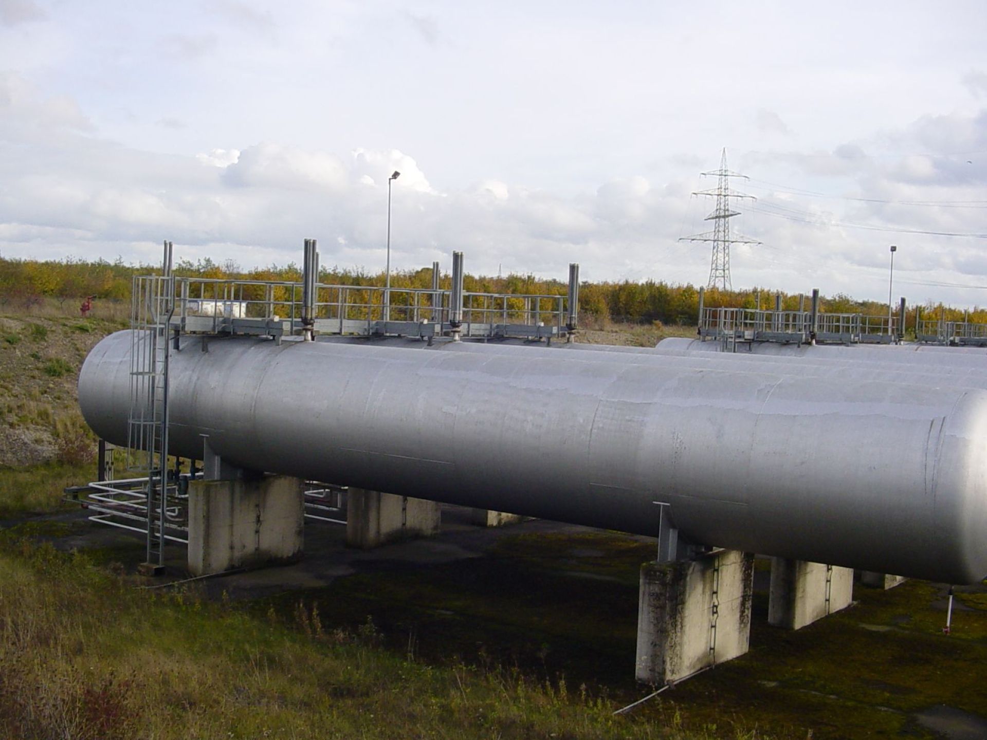 Gasbehälter aus Stahl, Flüssiggaslagerbehälter (2)