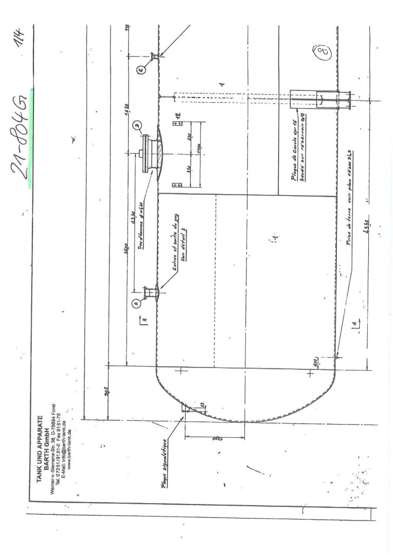 Gasbehälter aus Stahl, Flüssiggaslagerbehälter (4)