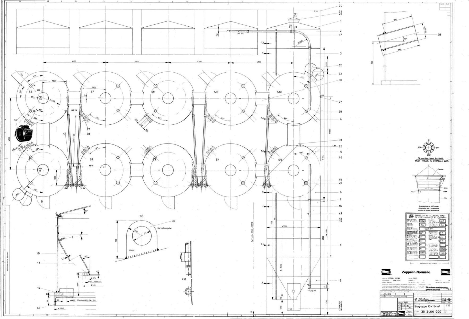 Aluminiumsilo auf Standzarge (5)