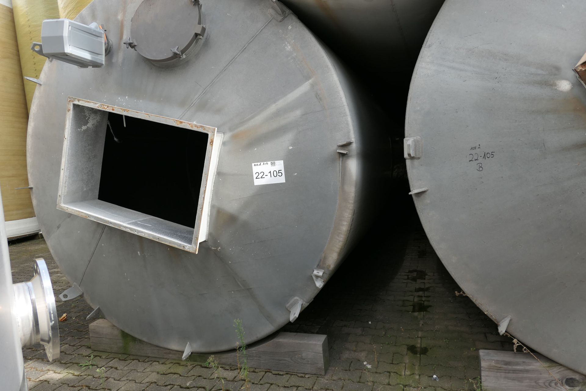 Aluminiumsilo mit langer Standzarge (3)