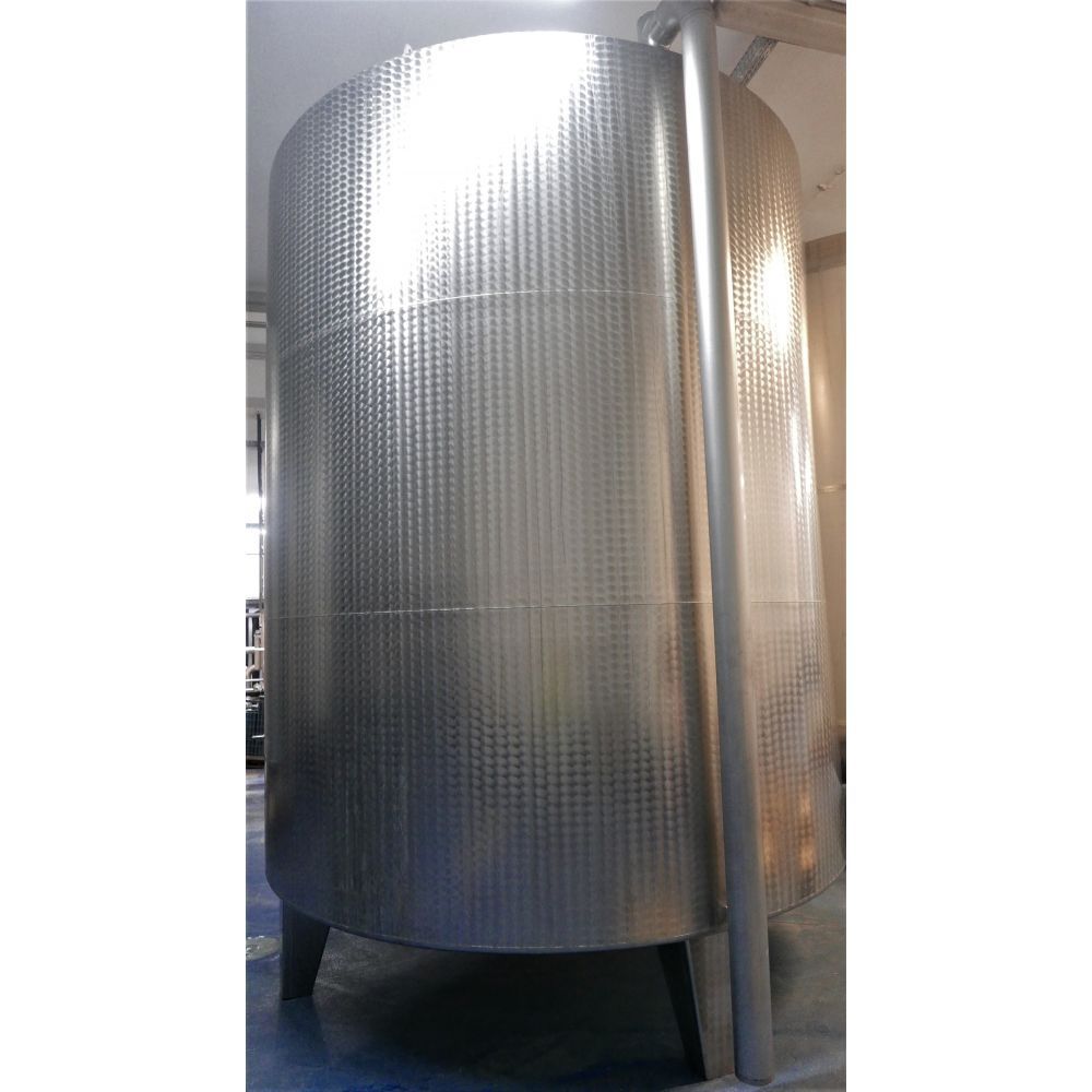 Edelstahlbehälter aus V2A, Laugetank/CIP-Tank (2)