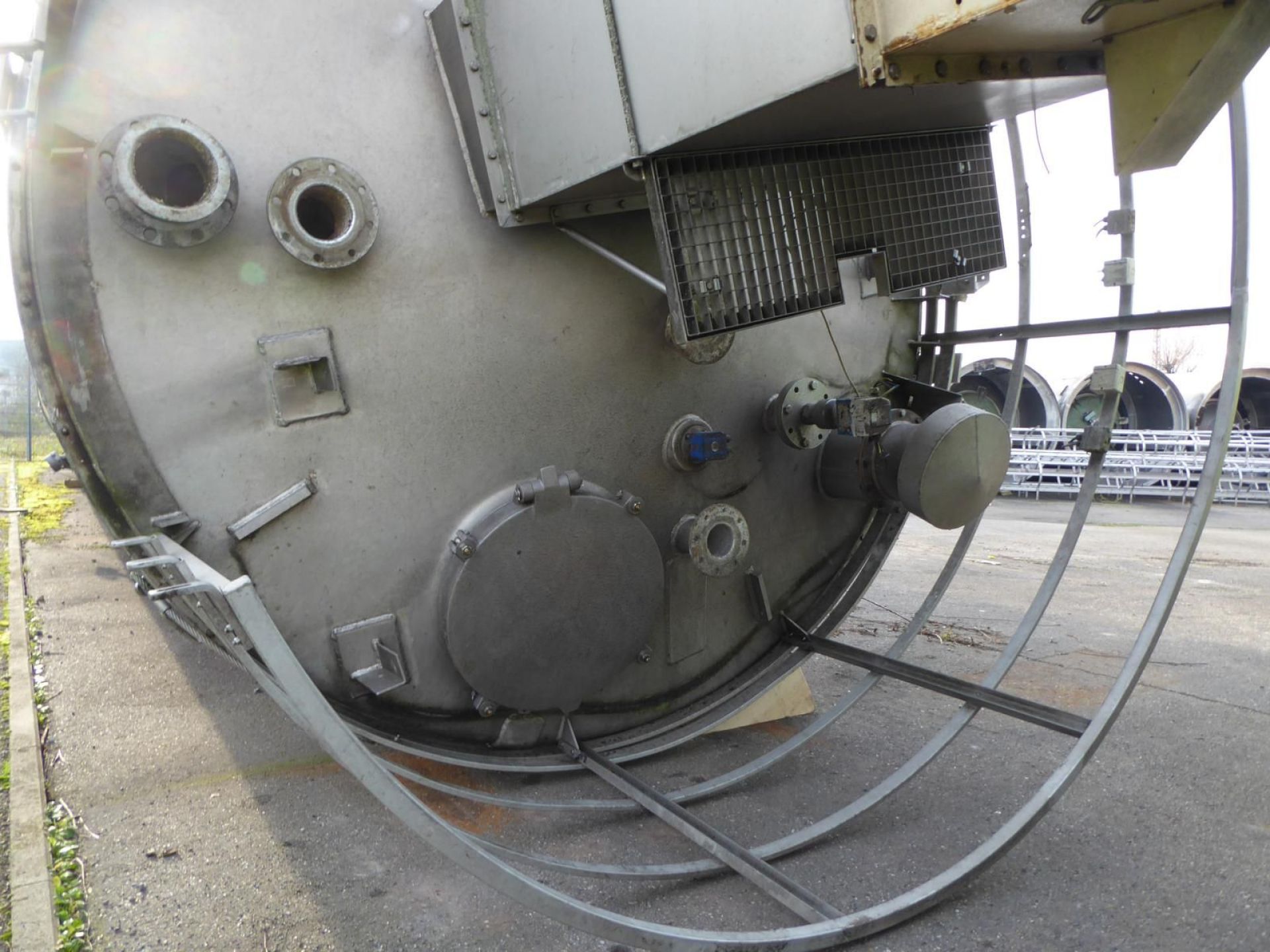 Aluminiumsilo (Milchpulver-Silo) (3)