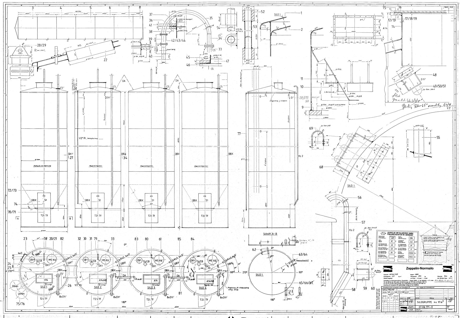 Aluminiumsilo (Milchpulver-Silo) (5)