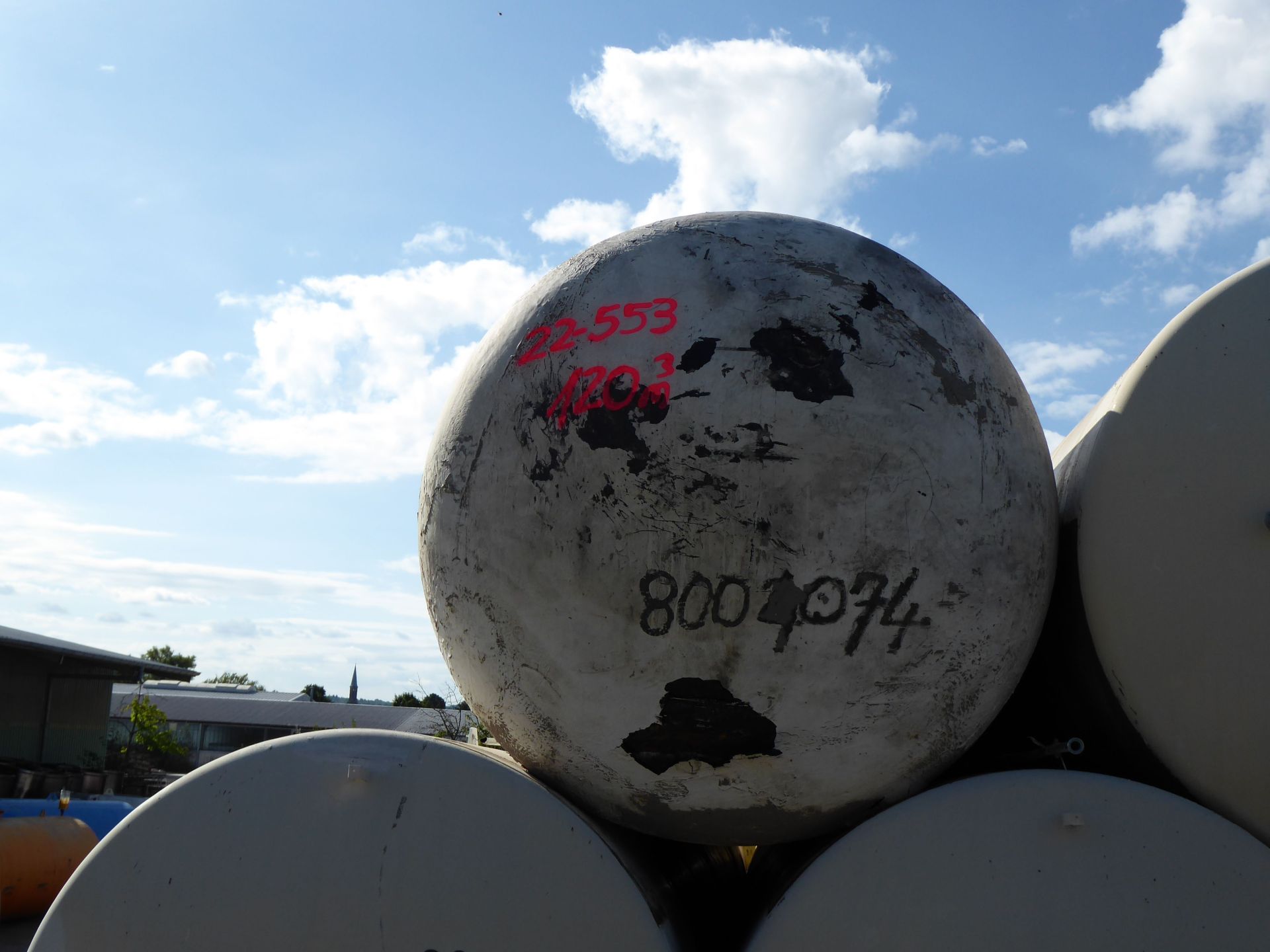 Lagerbehälter aus Stahl, 120.000 Liter - gebraucht (2)