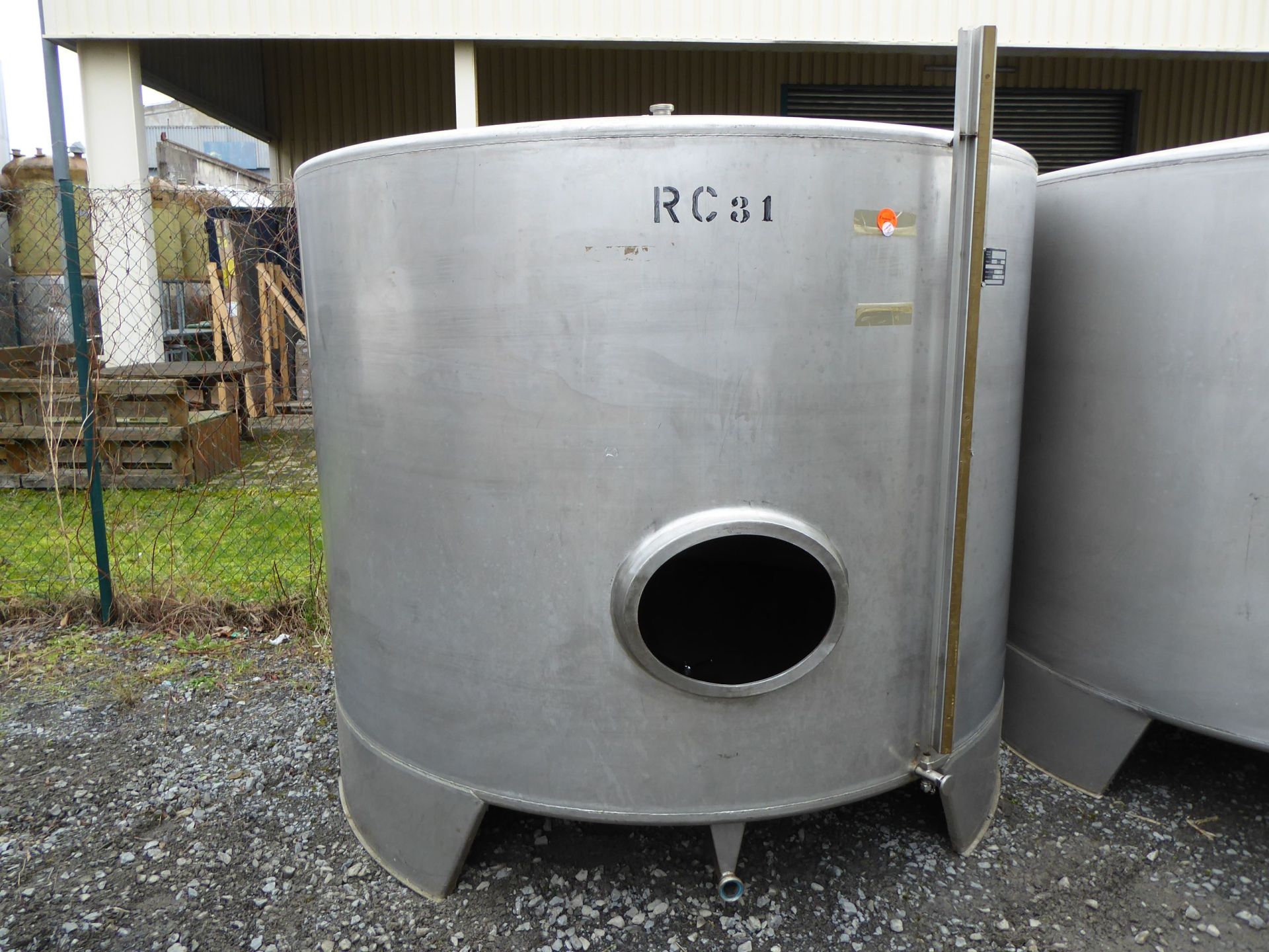 Edelstahlbehälter aus V2A, stehend (2)