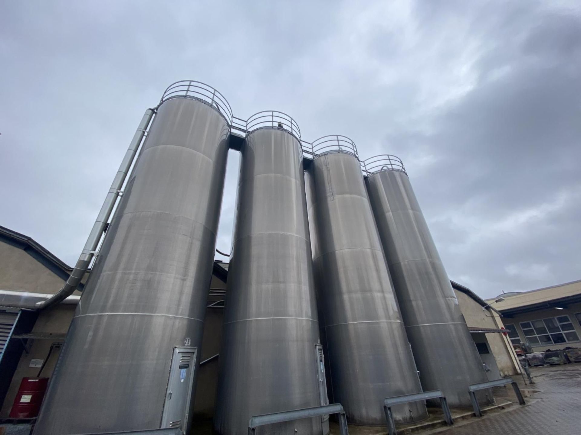 Aluminiumsilo, auf Standzarge (2)
