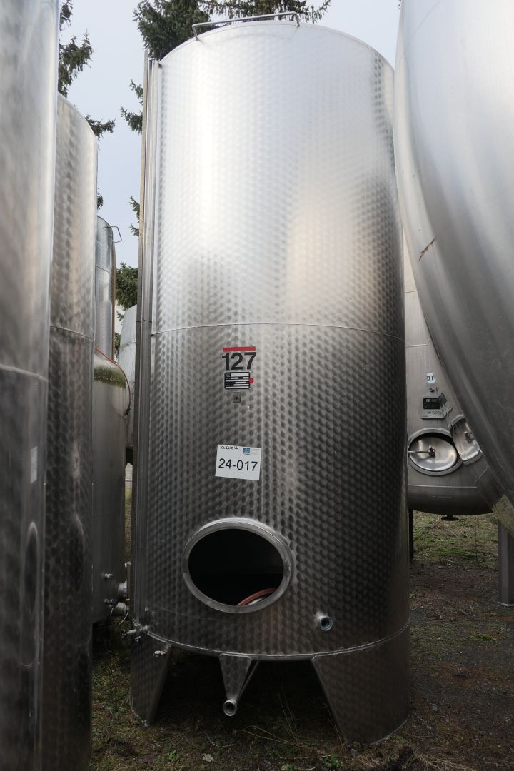 Lagerbeh&auml;lter aus Edelstahl (V2A), stehend (1)