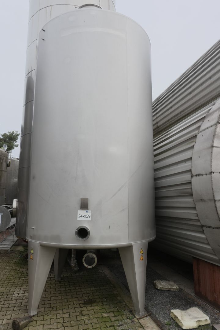 Lagerbeh&auml;lter aus Edelstahl (V2A), stehend (1)