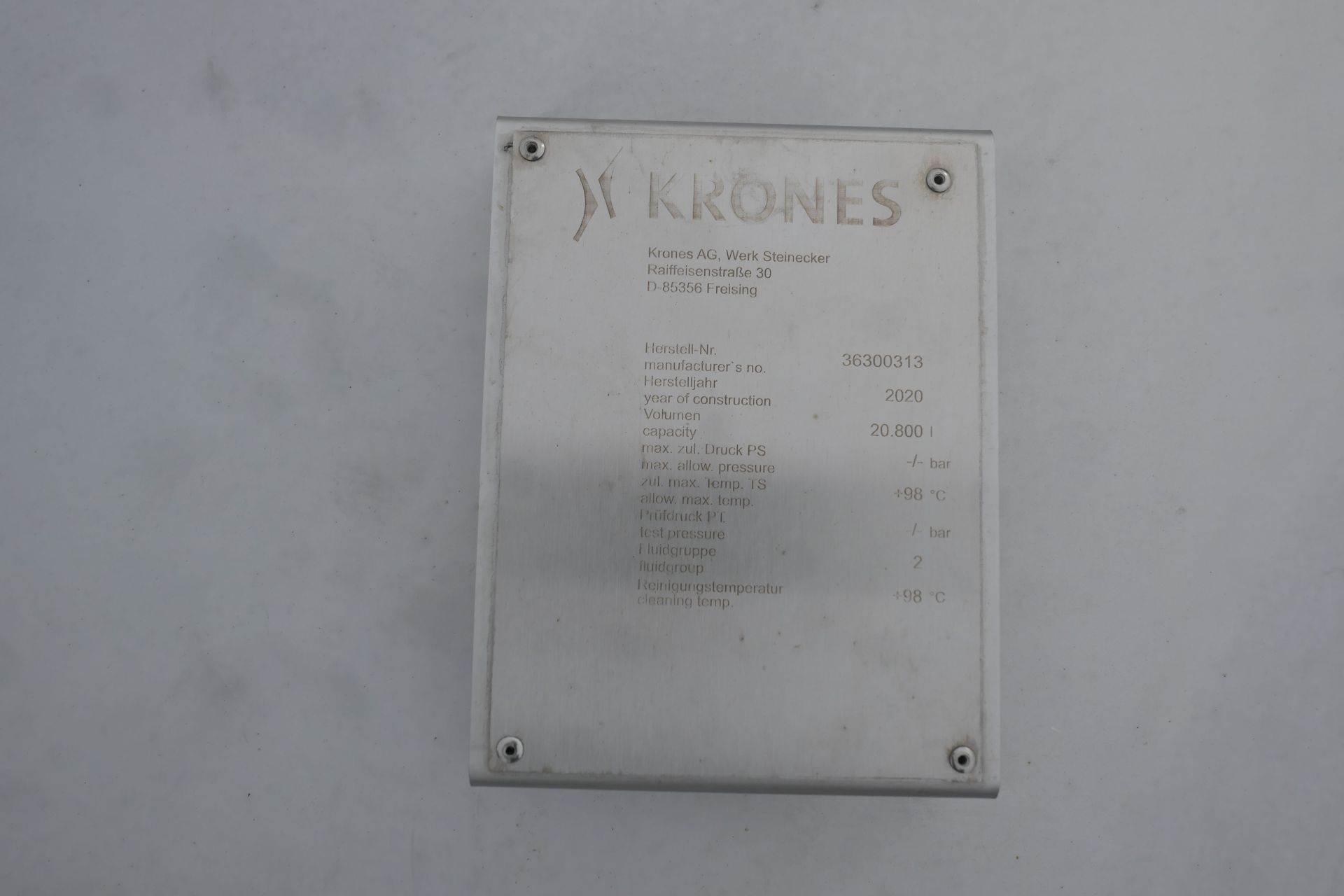 Lagerbehälter aus Edelstahl (V2A), stehend (5)