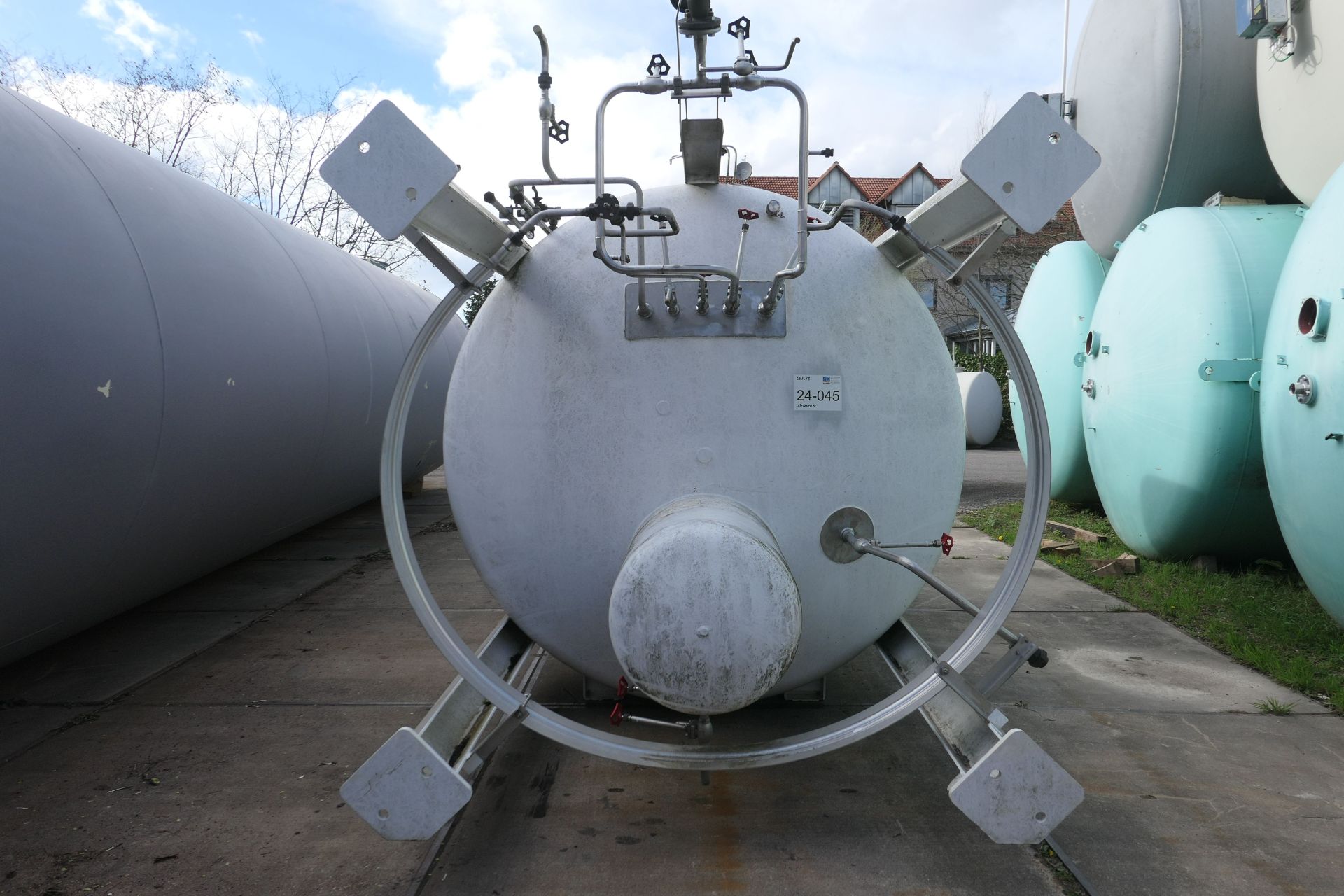Edelstahl-Druckbehälter für kryogene Gase CO2, N2O (2)