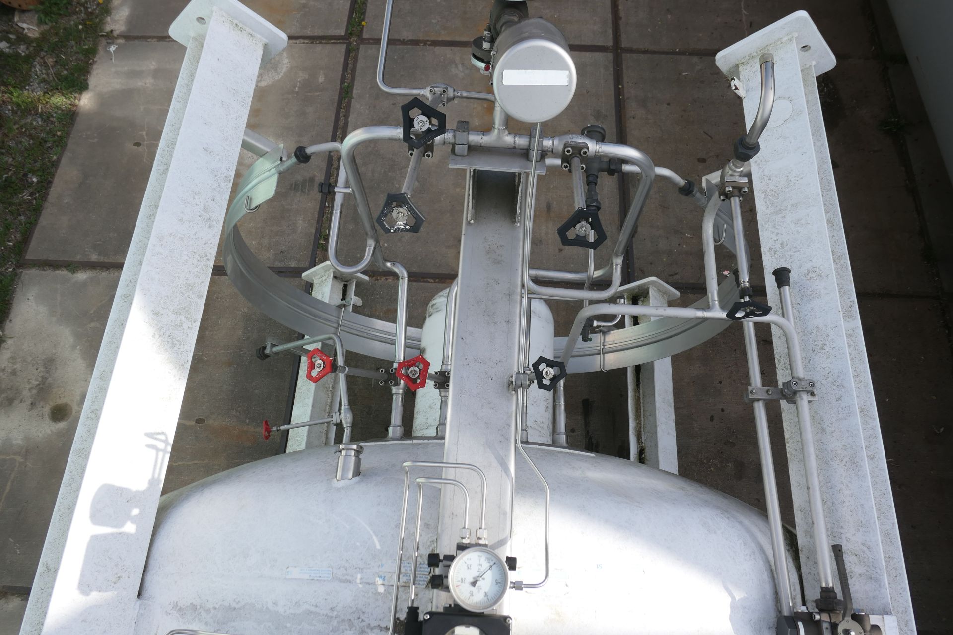 Edelstahl-Druckbehälter für kryogene Gase CO2, N2O (3)