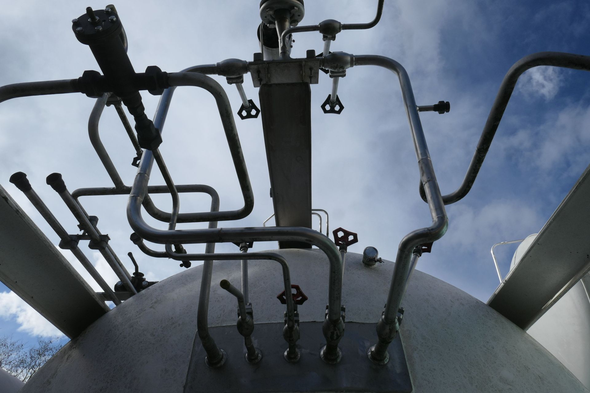 Edelstahl-Druckbehälter für kryogene Gase CO2, N2O (4)