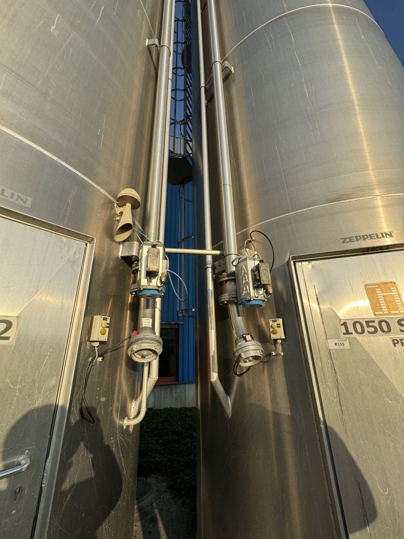 Aluminiumsilo mit langer Standzarge (Granulatsilo) (5)