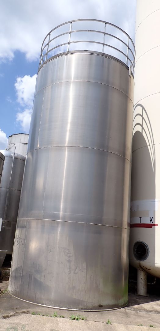 Aluminiumsilo mit langer Standzarge (1)