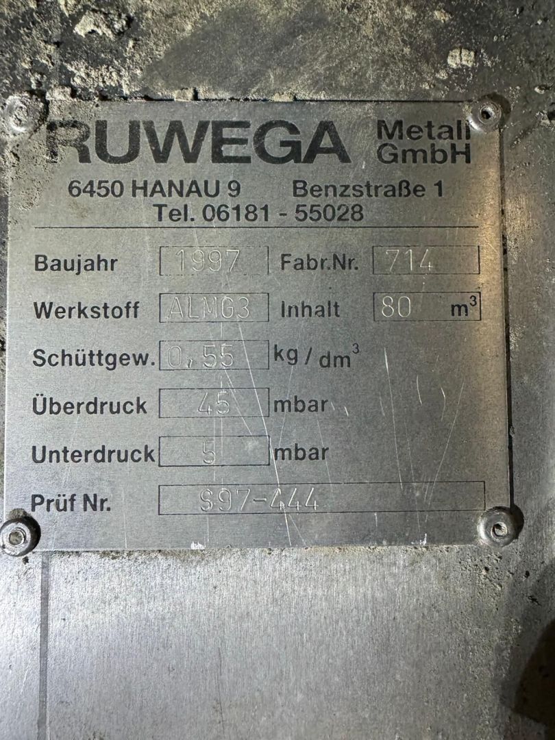 Mehsilo aus Aluminium mit langer Standzarge (5)