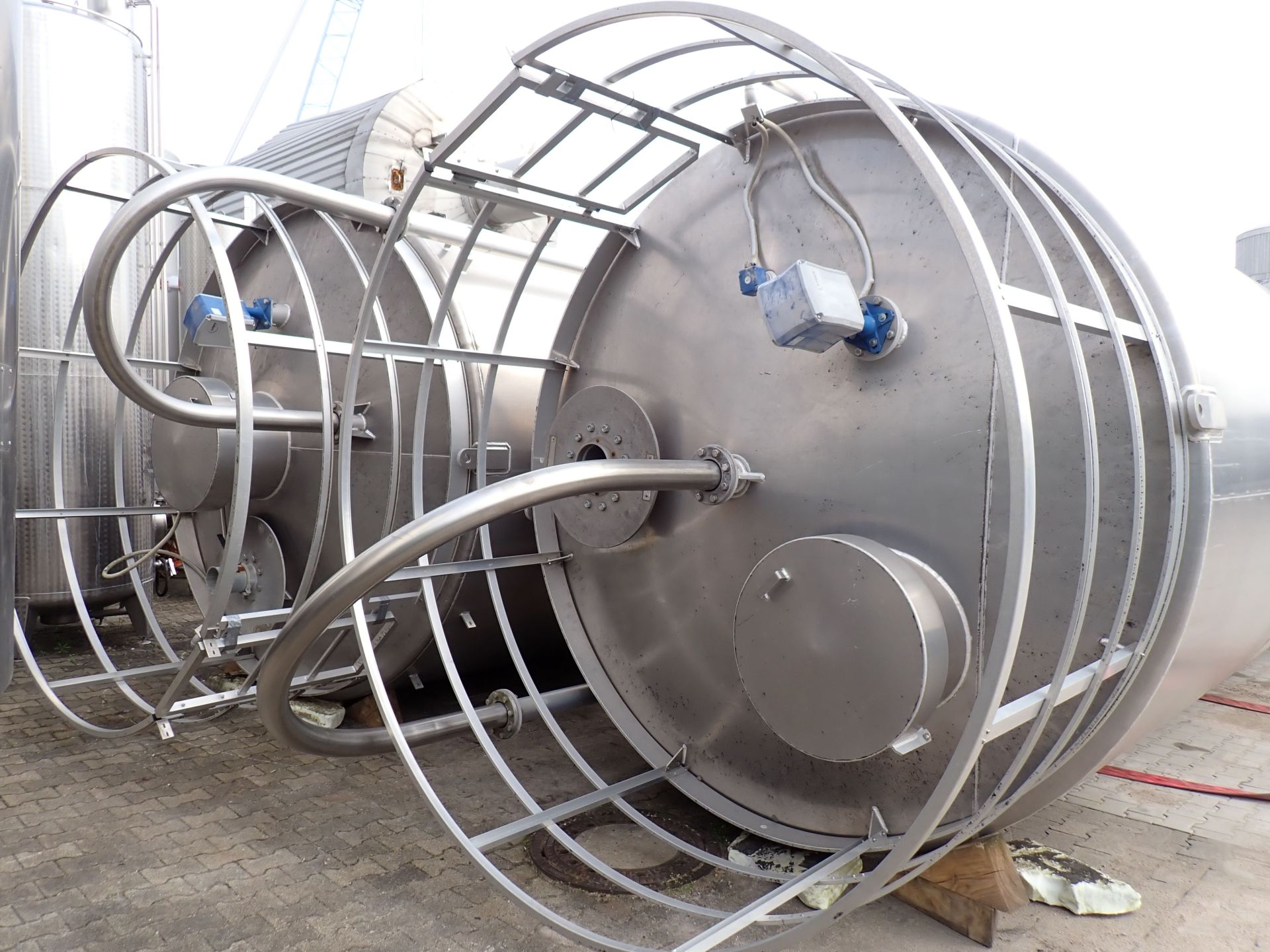 Aluminium-Lagersilo mit langer Standzarge, ø 3.000 (3)