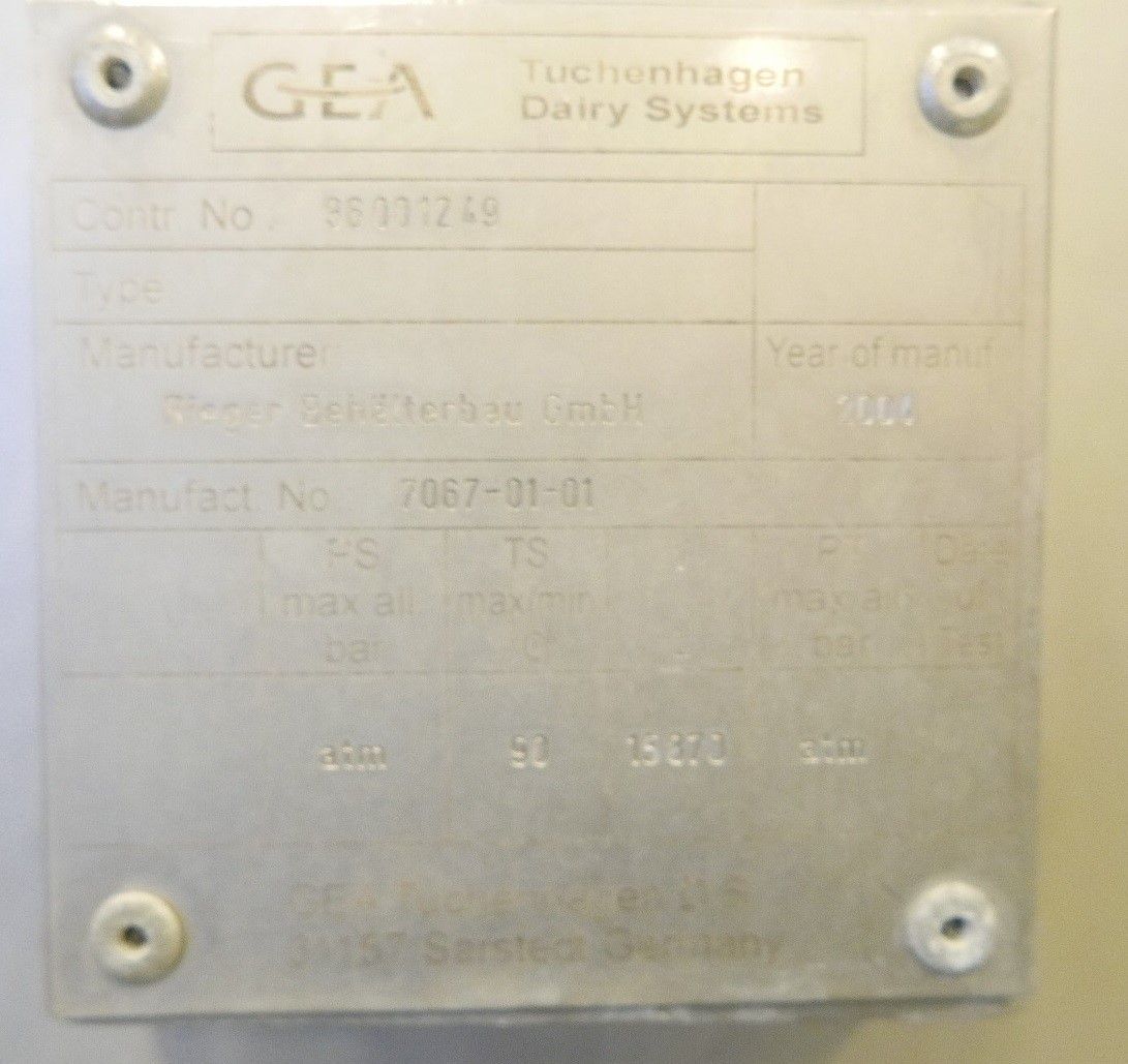 Lagerbehälter aus Edelstahl (V2A), isoliert (2)