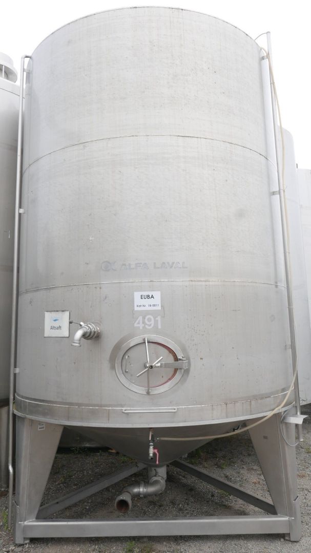 R&uuml;hrwerkbeh&auml;lter aus Edelstahl (V2A) ohne R&uuml;hrwerk (1)