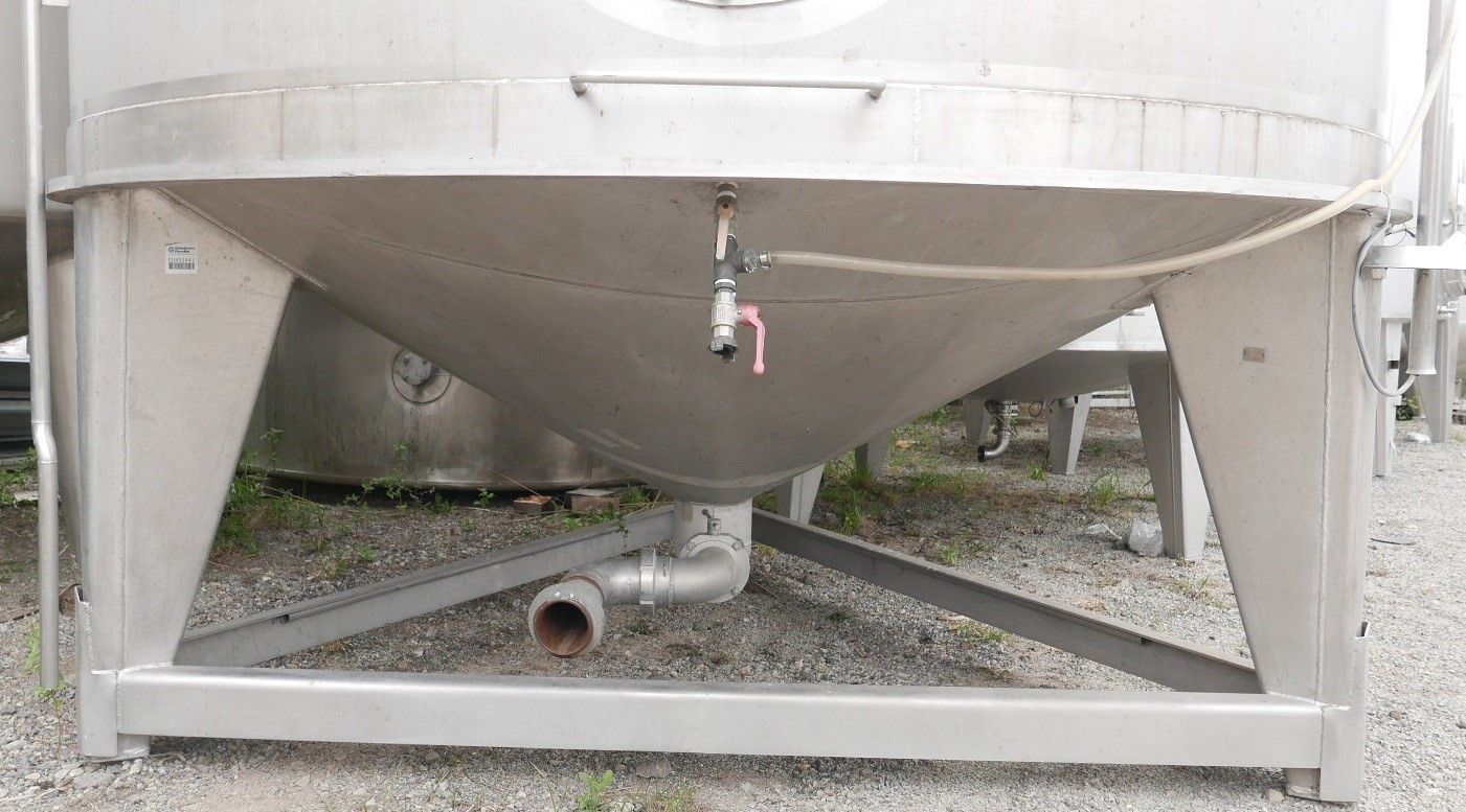 Rührwerkbehälter aus Edelstahl (V2A) ohne Rührwerk (3)